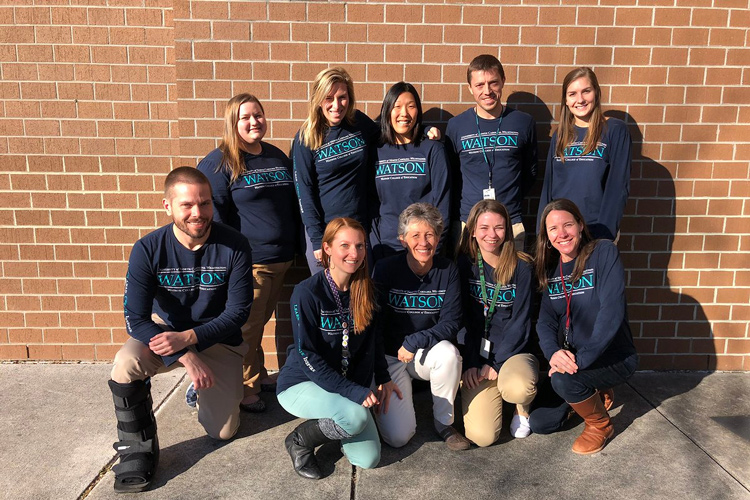 Group of Watson Students