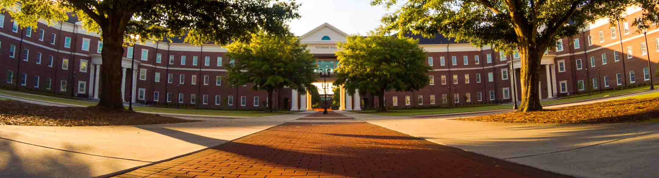 panoramic view of Veterans Hall