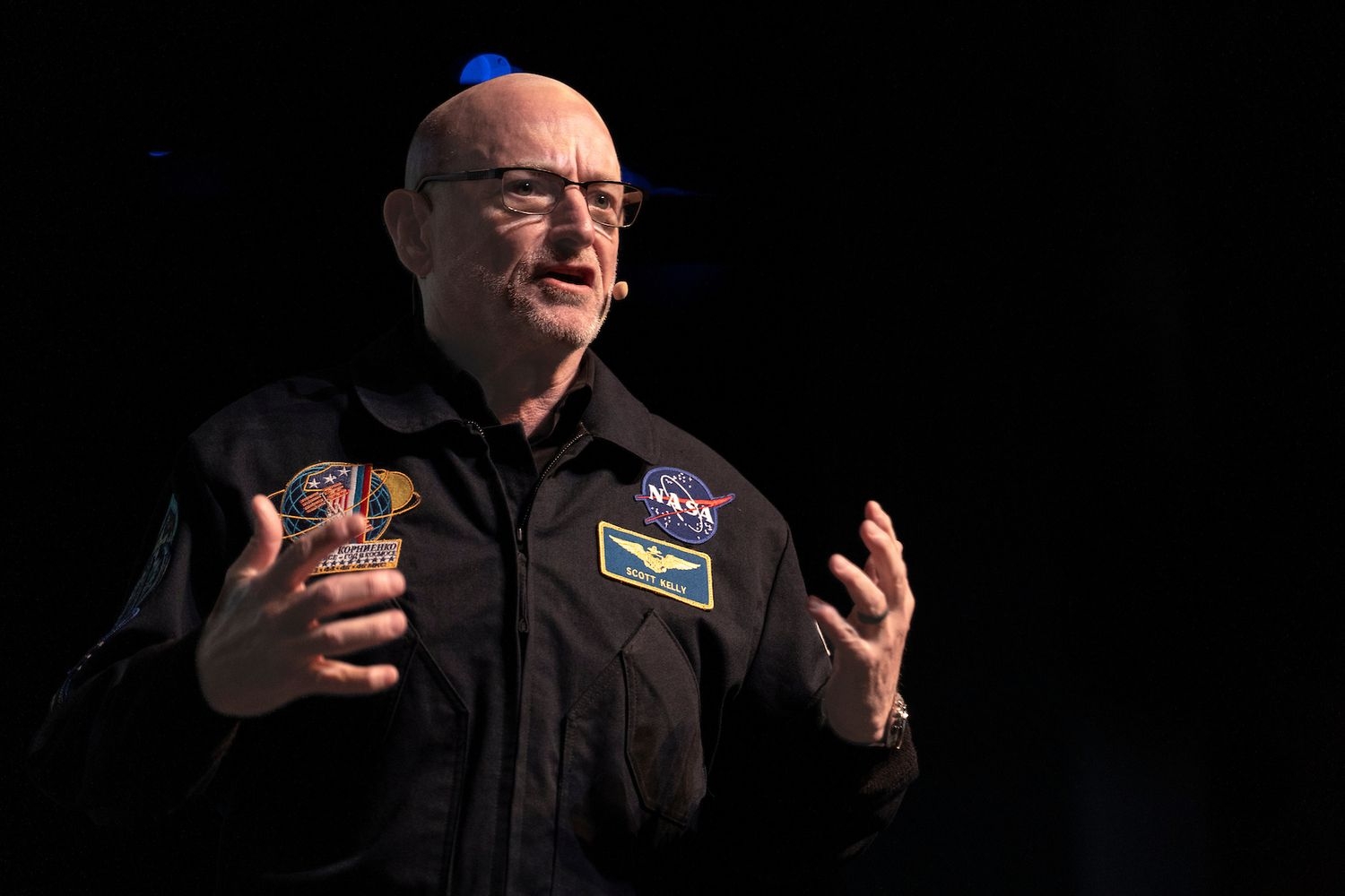 Retired U.S. Navy Capt. Scott Kelly