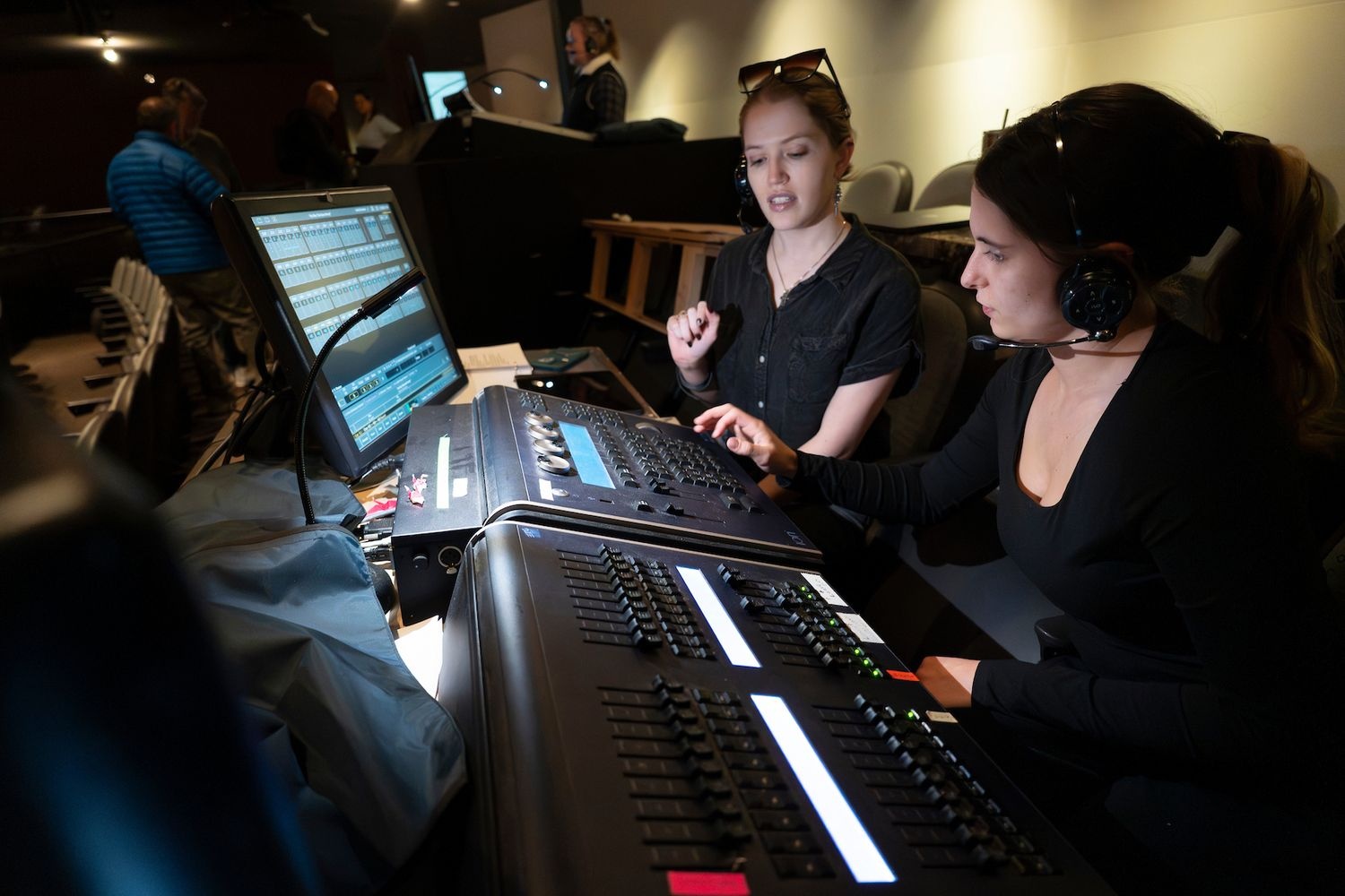 From set design, stage crew, lighting and sound design, costume and make up, it takes a host individuals to make a production shine on stage and look flawless.